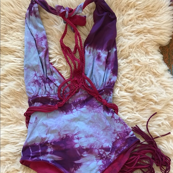 Charmosa reversible Tie Dye one-piece - Picture 2 of 6